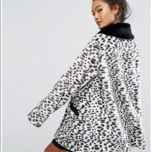 ISO Lazy Oaf 101 Dalmatians faux fur coat six M/L